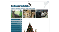 Desktop Screenshot of catallianceaustralia.org